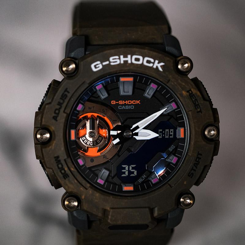 Casio Men Coffee Watch GA-2200MFR-5APR