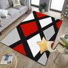 Checkerboard Distortion Pattern Office Rug Chair Mat, Entryway Carpet, Suitable for Front Door, Bedroom, Living Room, Desk, Holiday Gift