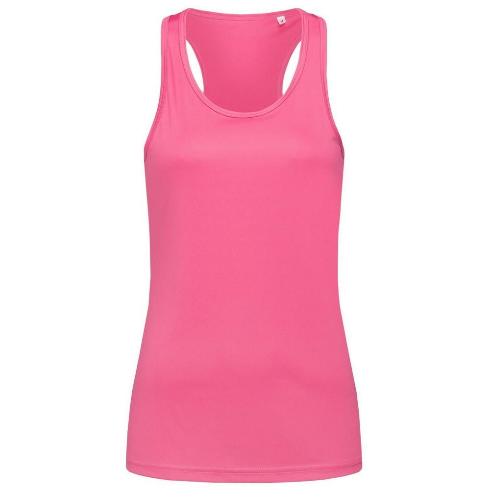 Stedman Womens/Ladies Active Poly Sleeveless Sports Vest