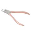 Ingrown Nail Clippers Dead Skin Removal Scissor Stainless Steel Pedicure ToolRose Gold