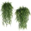 Simulation Plant Simulation Vine Wall Hanging Plastic Persian Grass Eucalyptus Leaf Vine Fake Green Plant Simulation Money Leaf