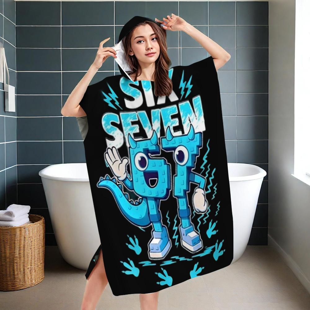 

1PC Pixel Style 67 Beach Towel Bathrobe beach towel , Flat Print, Street Fashion Design, Lightweight Soft Quick-Drying Sand W30*H60(CM)