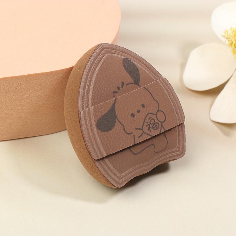 

Pochacco Тампон-подушка для пудры для большого пальца Милый Sanrio Аниме Мини Капля воды Сухое Влажное Двойное Использование Инструменты для макияжа для красоты молодых женщин кофейный