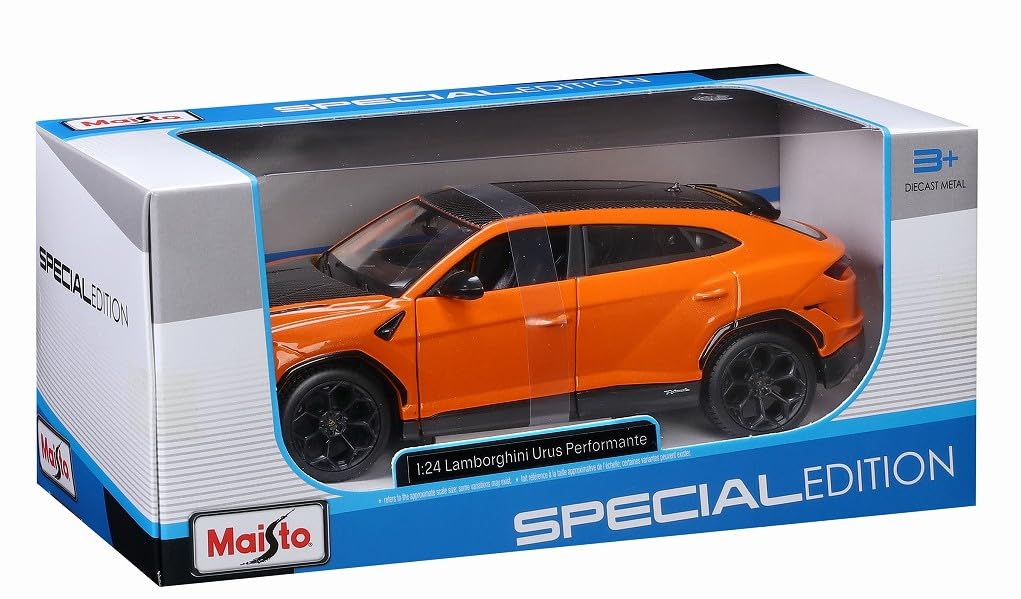 Kyosho Maisto Lamborghini Urus Performante Metallic Orange Finished Model MS32928OR 1/24