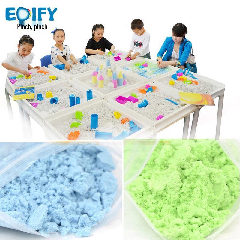 Magic Sand 1kg Bag - Colorful, Safe Toy Sand for Kids' Beach Playgrounds and Kindergartens