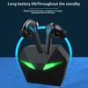 KW01 Wireless Earphones with Charging Compartment 45ms Low Latency HiFi Sound Dual Mode Stereo Bluetooth-compatible 5.3 Headphones