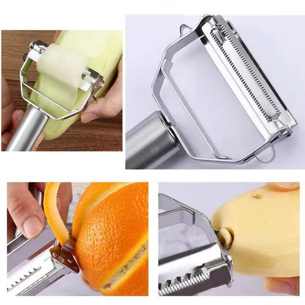 Stainless Steel Multi Function Peeler Fruit Vegetable Potato Shredder