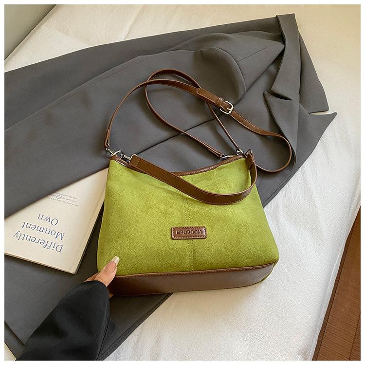 High value casual simple retro small bag women s autumn messenger bag fashion shoulder underarm bag women