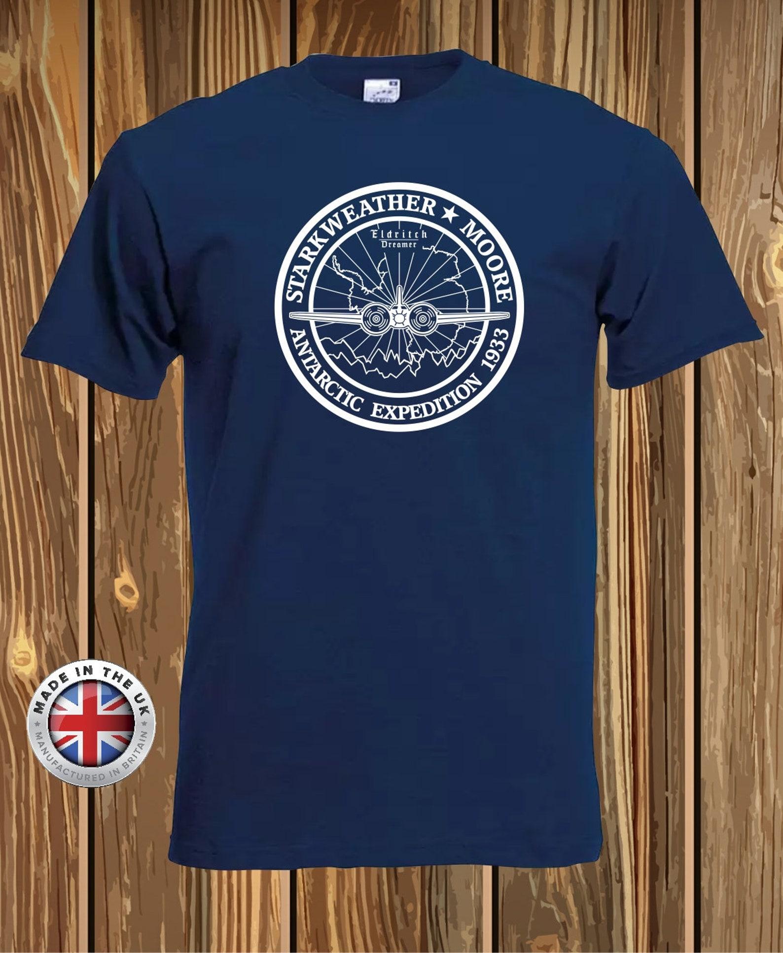Starkweather & Moore Cthulhu T-Shirt: Gothic Horror Antarctic Expedition XL