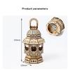 3D Wooden Puzzle Hand Lantern Vintage Light Bedside Lamp Model Assembly Building Kits Desk Decoration Gifts for Teens Adults