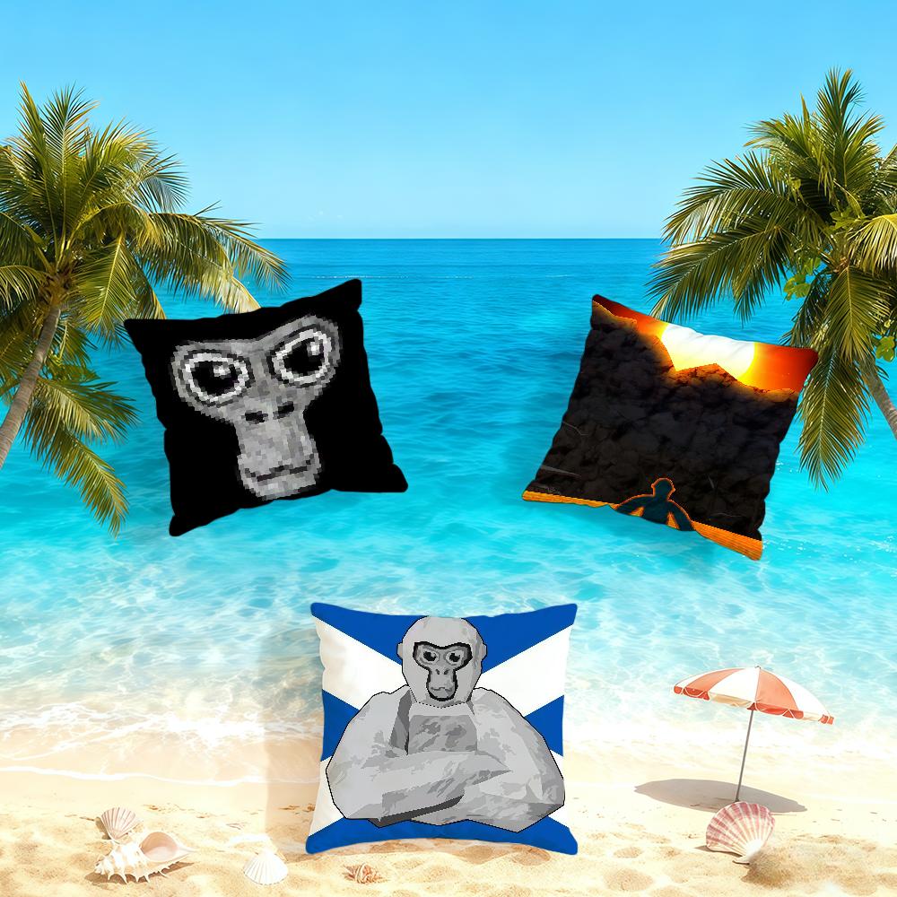 Game G-Gorilla T-Tag cushion cover Home Office Convenient Nordic Simplicity Hit With Zipper Cushion Cover