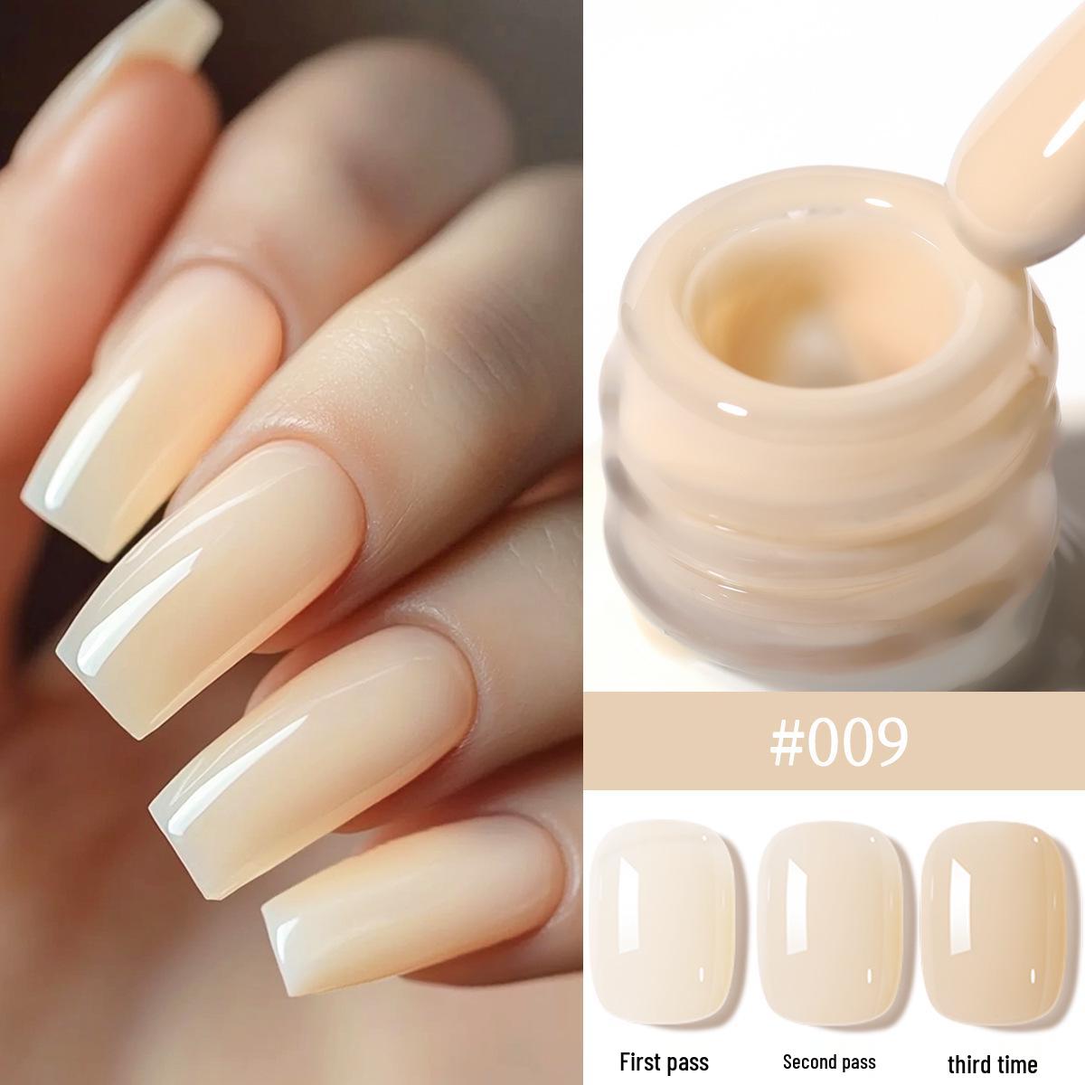 

2025 Классический универсальный осветляющий гель-лак нежно-розового цвета со светотерапией