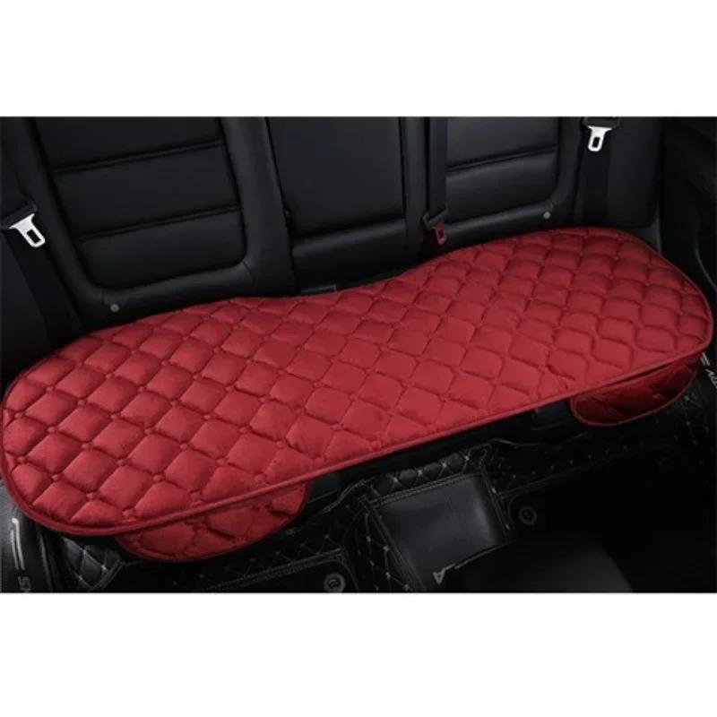 Husă scaun mașină față spate pernă flocata din pânză anti-alunecare iarnă protectie auto pernă pentru covoraș ține cald Fit universal camion suv van