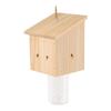 Hanging Carpenter Bee Trap For Outdoor Made Of Pine Wood Loft Style Natural Hanging Bee Traps Wooden