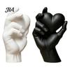 Minimalist Home Accents Hand Holding Heart 3D Printed Figurine, Modern Sculptural Desk Decor, Romantic PLA Sculpture for Gifts Accent Shelf Nightstand