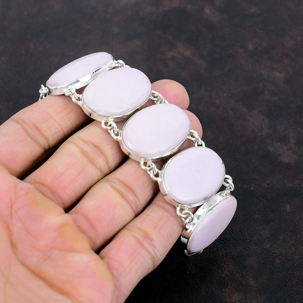 Phosphosiderite Bracelet 925 Sterling Silver Bracelet Gemstone Jewelry Adjustable Chain Bracelet Handmade Brand New Bracelet Engagement Gift