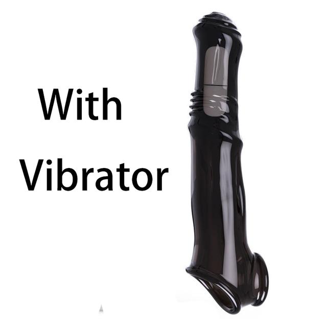 Horse Dildo Prodloužení rukávu pro penis Delay Loop Cock Sexy hračky pro muže Odložené penisové kroužky Erotické produkty s ejakulací