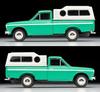 TOMYTEC Tomica Limited Vintage 1/64 Scale LV-194b Datsun Truck, North American Specification, Green, Finished Product