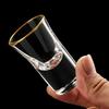 25ml Transparent Kleine Größe Schnapsbecher 12er Set Klassischer Stil Baijiu Becher Anzug Party Spezifische Ausländische Weingläser Weinutensilien