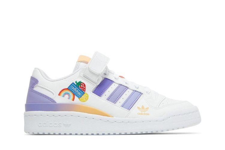 adidas Forum Low J 'White Light Purple'