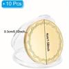 10pcs Blank Coins for Engraving, 1.6 Inch Coin Blanks Laser Engraving for Laser Engraving Stamping with Protection Boxes for DIY Crafts
