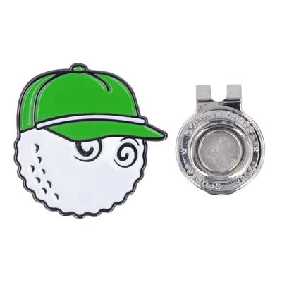 Golf Şapkası Klipsleri Çinko Alaşımı Mıknatıslı Golf Şapkası Klipsi Çıkarılabilir Golf Topu İşaretleyici Golf Sahası Kulübü Yeşil Alan İçin