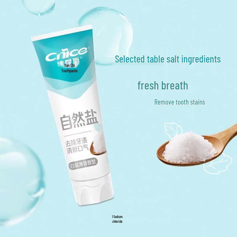 Nice Healthy Gums White Salt Mint Toothpaste