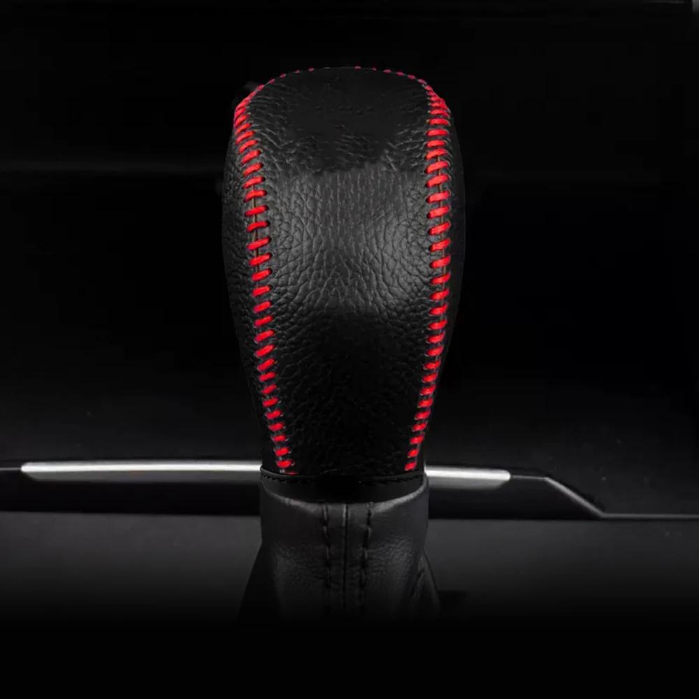 Car Gear Head Shift Knob Cover for Hyundai Creta Ix25 IX25 2017 2018 2019 AT Automatic Gear Collars Protector Accessories