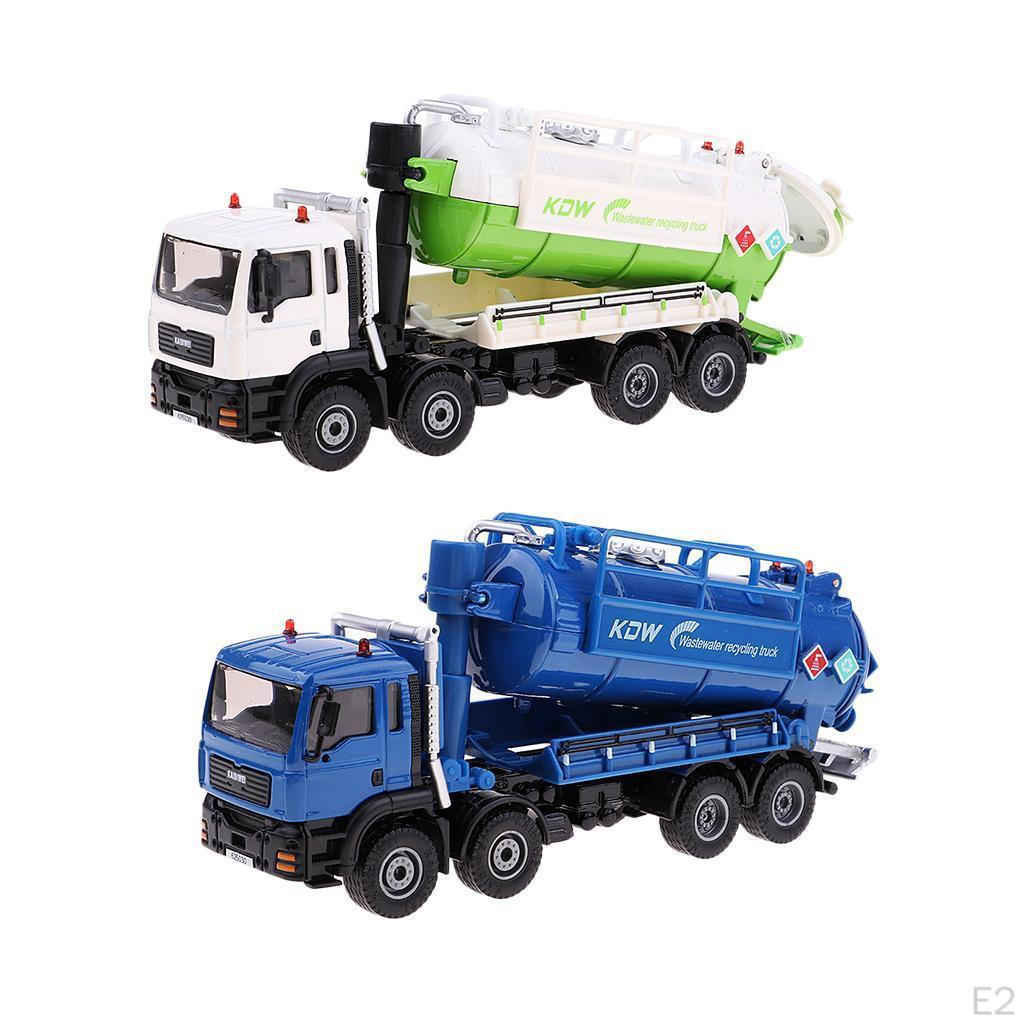 1:50 Alloy Dustcart Refuse Garbage Wastewater Recycling Truck Model kids children toy