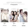 2024 MessiKa Sliding Hollow Diamond Ring: Fashionable Movable Single Stone Design for Men and Women Couples