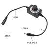 1pc Dimmer Speed Control Switch Cable Controller Cable For DC5V~24V Powered LED Lights Fans Blowers Accessories