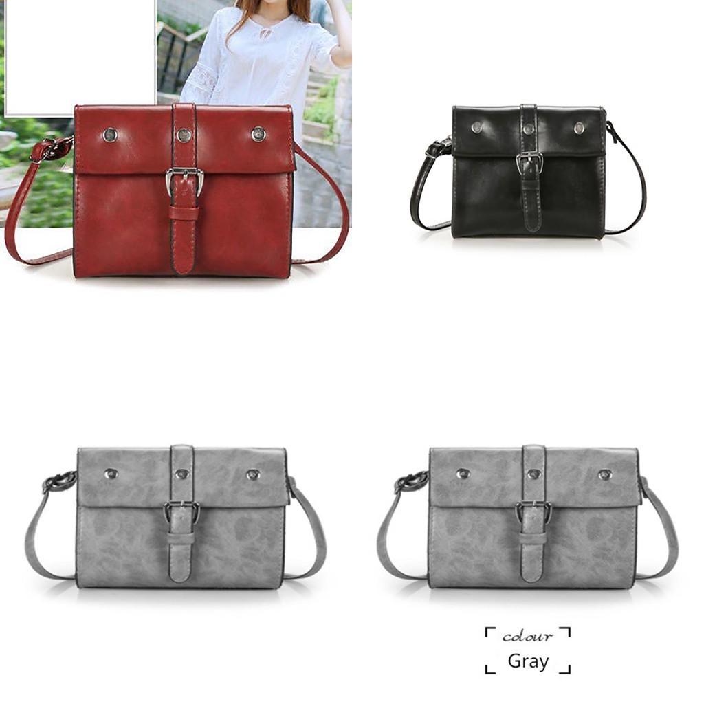 Chic Small Square Pu Leather Bag For Women In Brown With Retro Style And Modern Elegance