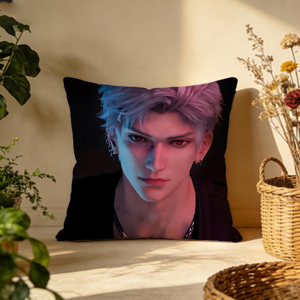 Trendy Llove and deepspaceed Cushion Cover Versatile DoubleSided Pillow Case Fit for Sofa Bed Car  Daily Decor