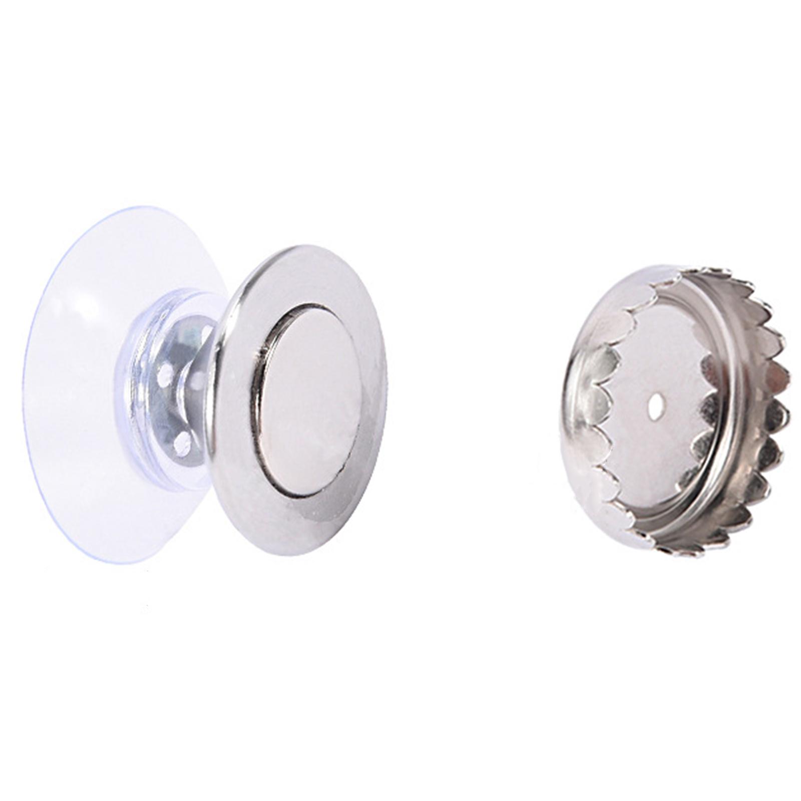 Suction Cup Wall-Mounted Soap Rack Stainless Steel Magnetic Soap Holder Drain Rack A