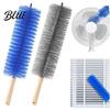 Dust Removal Tool Fan Cleaning Brush Reusable Collector Non-Detachable Bendable Design Duster Multifunctional Brush for Blinds Cobwebs Cobweb