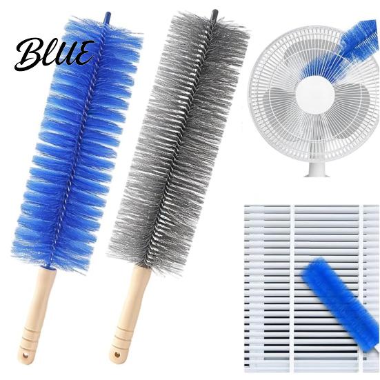 Dust Removal Tool Fan Cleaning Brush Reusable Collector Non-Detachable Bendable Design Energy Efficient Brush Multifunctional for Blinds