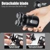 5 In 1 Head Shaver Razor For Bald Man Rechargeable Hair Shaving Razors Waterproof Wet Dry Beard Trimmer