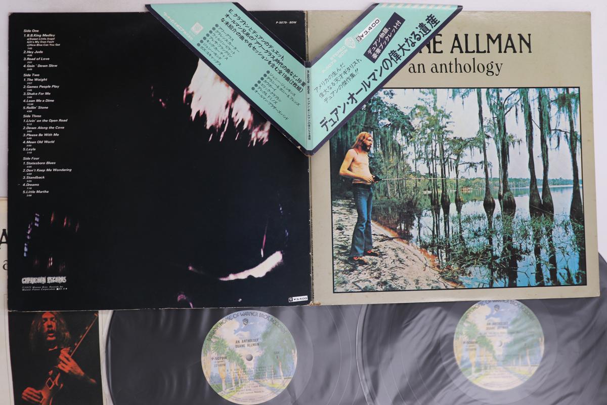

LP Record DUANE ALLMAN - An Anthology P507980W WARNER BROS 1972 Japan Obi Rock Used