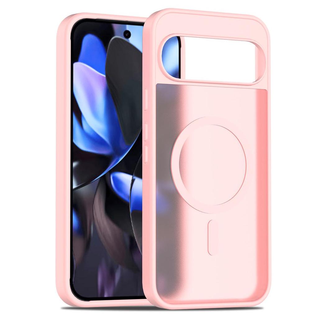 Stříbrný magnetický nárazuvzdorný kryt Google Pixel10 Pro XL