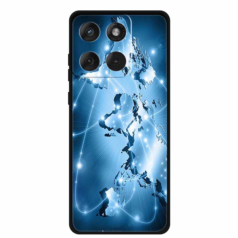 Für Motorola Edge 70 5G Hülle 2025 Mode Schwarz Silikon TPU Weiche Handyhülle Für Motorola Moto X70 Air 5G Rückseite Hülle Fundas