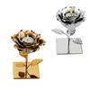 Practical 3D Rose Flower Candlestick Handicraft Simple Lotus Candle Holder Exquisite Emulation Flower Ornaments Wedding Party