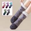 Anti Slip Thick Thermal Socks Knitted Fleece Socks Women Soft Plush Floor Socks Men Women