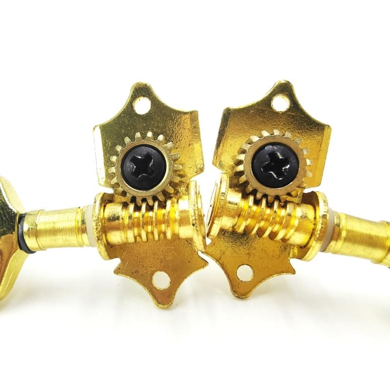 6Pieces Metal Guitar Tuning Machines Suitable for Professional Musicians Seeking Superior Sound and Robust Construction