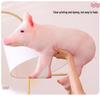 Realistic Pig Hug Pillow Plush Toy - Creative Sand Sculpture Sow Doll Gift for Friends
