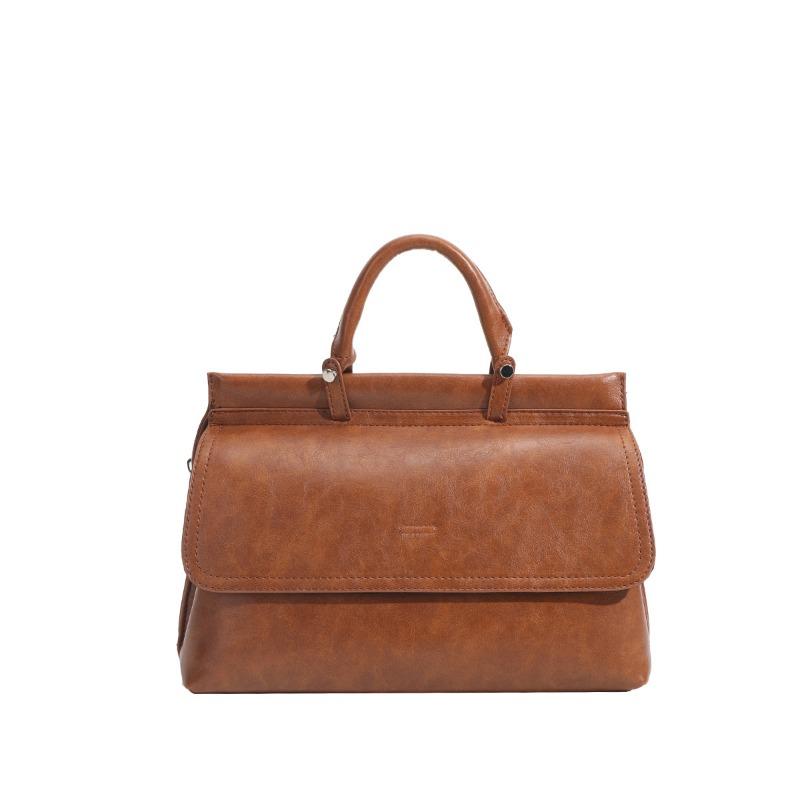 Dameveske Mote Retro Tekstur Skulderveske Crossbody-veske Tote-veske Håndveske