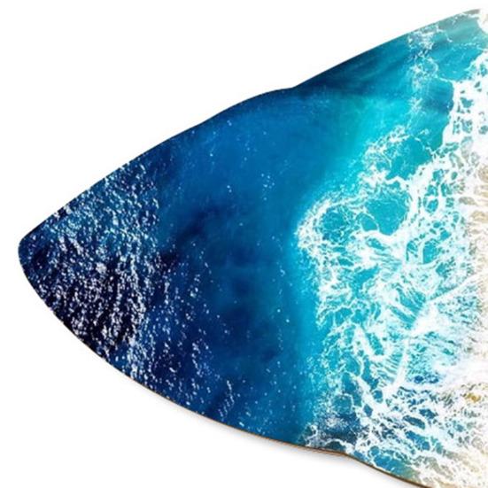 3ks/Sada Dřevěná Ryba Nástěnná Dekorace Škola Ryb Pláž Jezerní Dům Koupelna Nástěnné Umění Námořní Pobřežní Oceánské Téma Závěsná Ozdoba