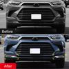 ABS Chrome Front Fog Light Cover Trim For Toyota Grand Highlander -2025