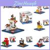High-quality One Piece Pirate Boat Building Block Toy Mini Figure Collection Kid Gift