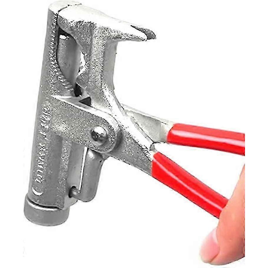 Multifunctional Hammer, Multi-function Hammer Pipe Wrench Pliers Wrench 10 In 1 Red Portable Screwdriver Tool Belt Carpenter Camping Hammer