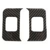 Carbon Fiber Rear Air Vent Heating Cover Trim Sticker For Hummer H2 2003-09